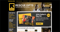 Desktop Screenshot of gifts.rescue.org